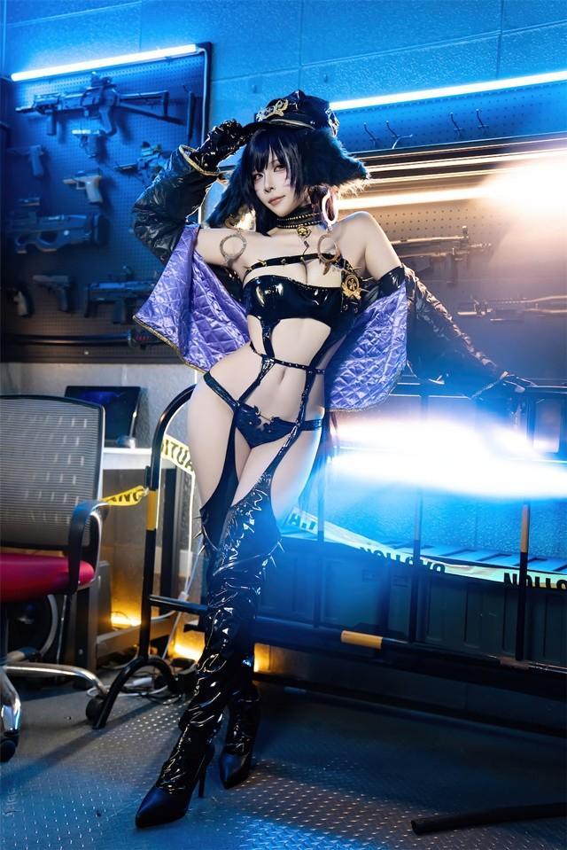 二佐Nisa – NO.201 碧蓝航线 武藏 女警[25P-191MB]-1