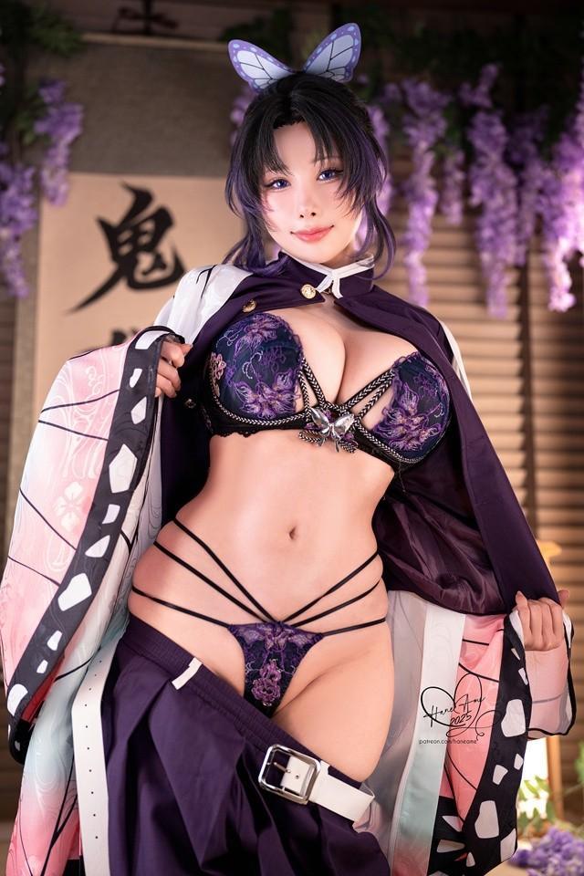 雨波_HaneAme – NO.431 鬼灭之刃 蝴蝶忍[44P-298MB]-1