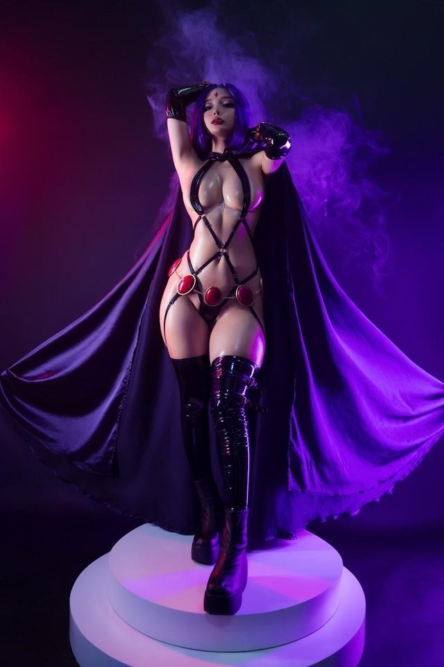 Umeko J – Raven Latex Lingerie[109P-840.5M]-1